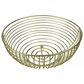 Home Basics Halo Fruit Basket in Matte Gold, , large