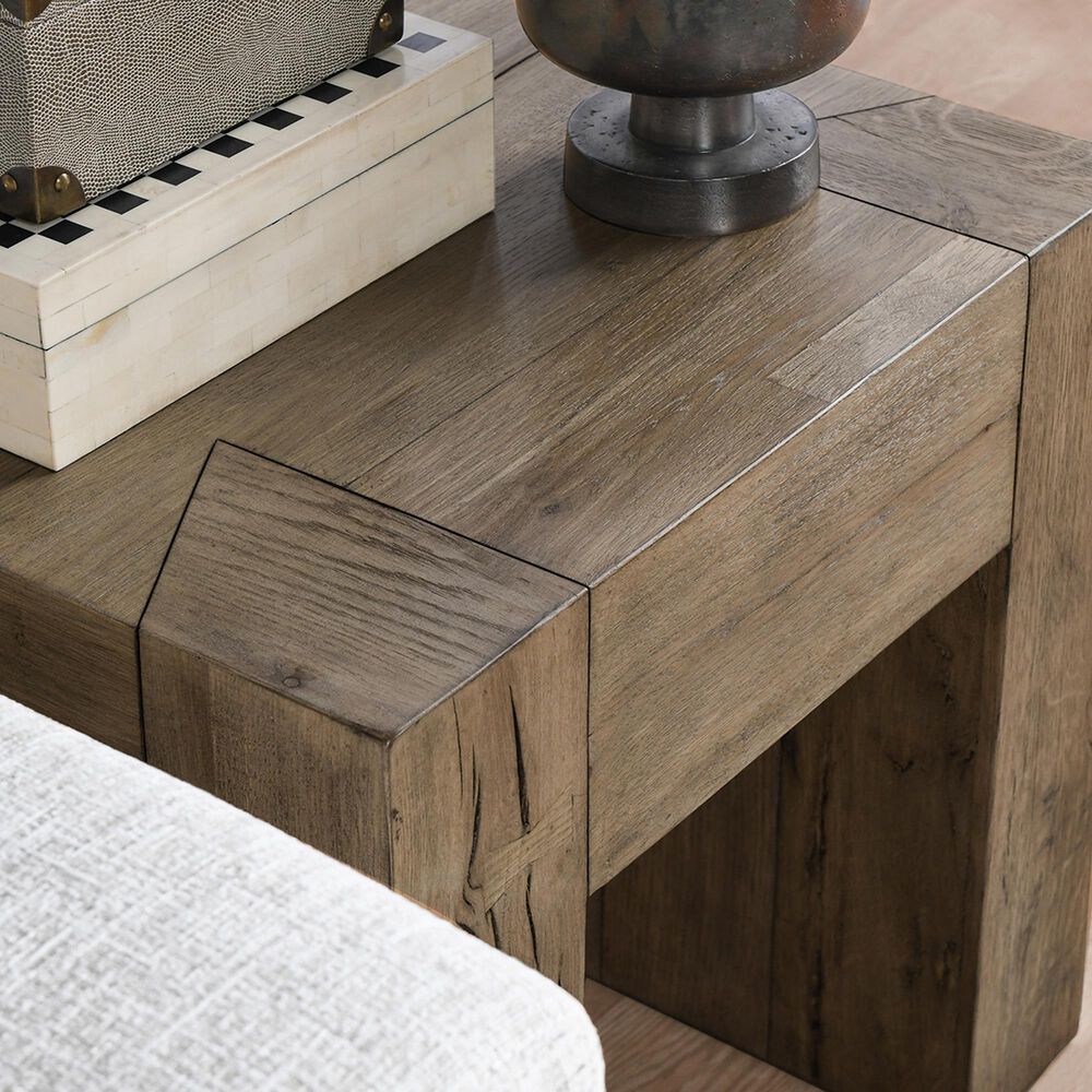 Classic Home Bristol End Table in Cafe Brown, , large
