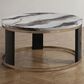 Furniture of America Morai Cocktail Table in White, Gold and Black, , large