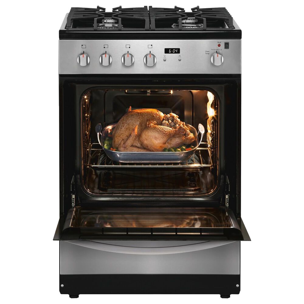 Frigidaire 1.9 Cu. Ft. Front Control Freestanding Gas Range in Stainless Steel, , large