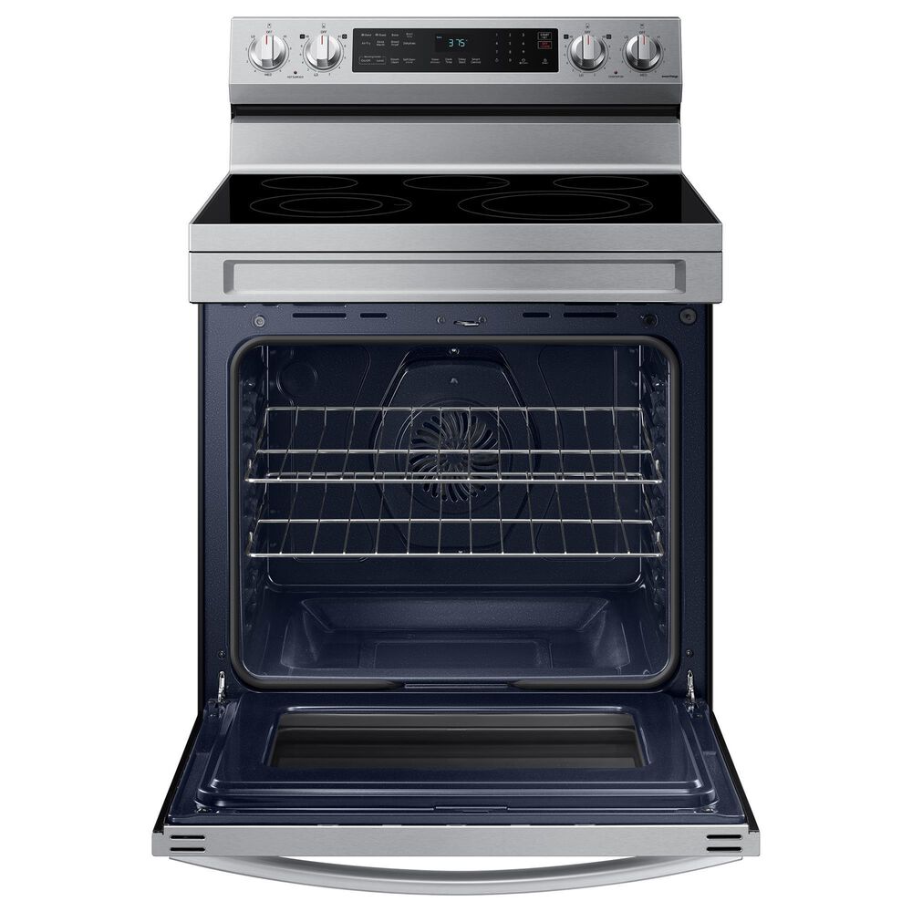 Samsung 6.3 Cu. Ft. Freestanding Electric Range with Air Fry and Wi-Fi in Stainless Steel, , large