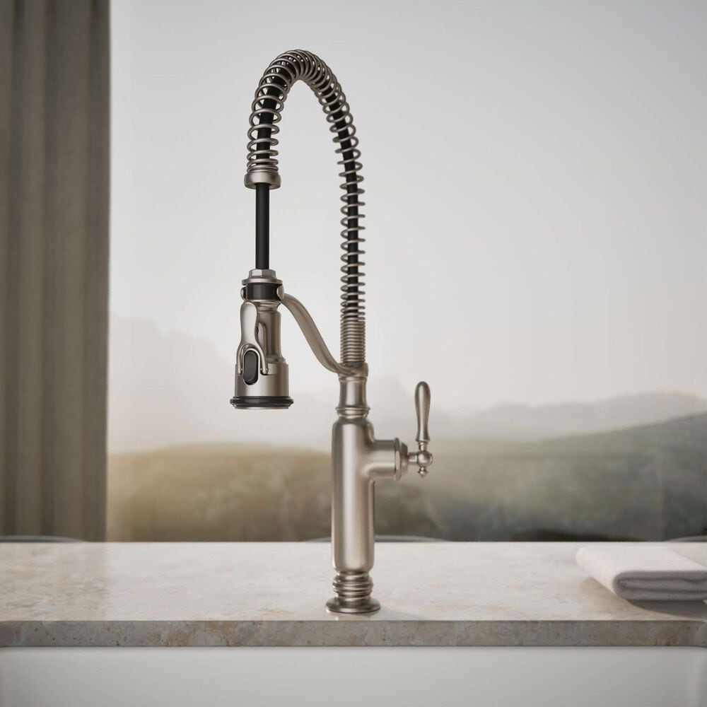 Kohler Tournant Semi-Professional Kitchen Sink Faucet in Vibrant Stainless, , large