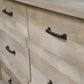 Sauder Cannery Bridge 6 Drawer Dresser in Lintel Oak, , large