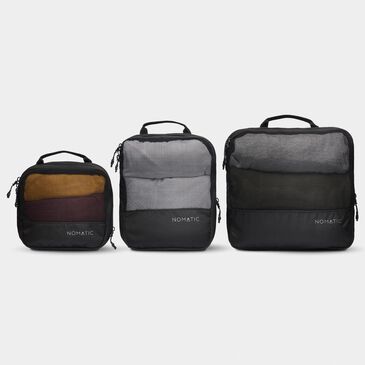 Nomatic 3-Pack Compression Packing Cubes in Black, , large
