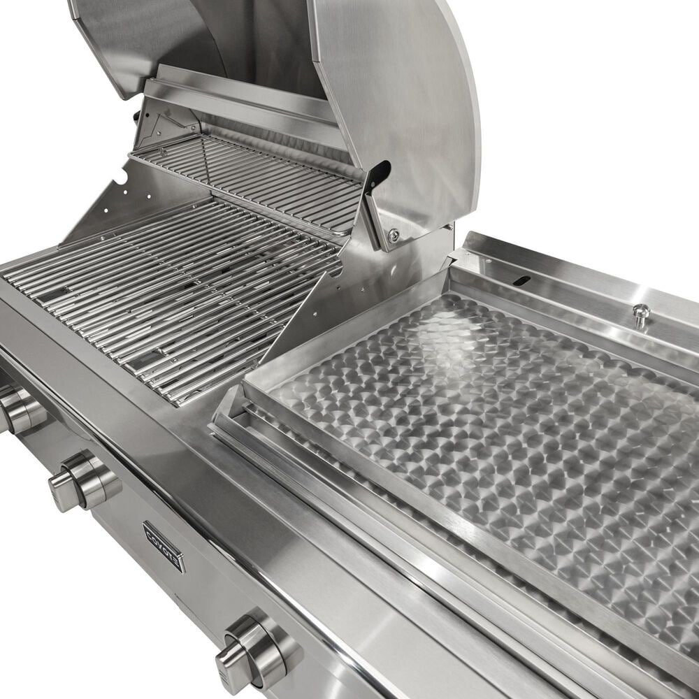 Coyote Outdoor 50&quot; Built-In Combo Natural Gas Grill and Griddle in Stainless Steel, , large