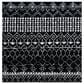 Safavieh Tulum TUL229Z 6"7" Square Black and Ivory Area Rug, , large
