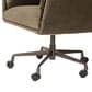 Four Hands Salerno Desk Chair in Antique Brass, , large