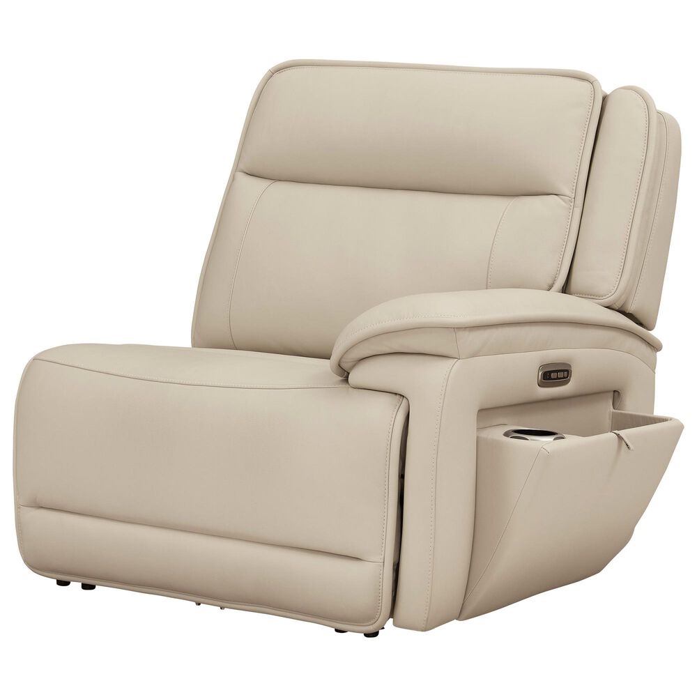 Ashley Double Deal 3-Piece Power Symmetrical Reclining Sectional Sofa in Almond, , large