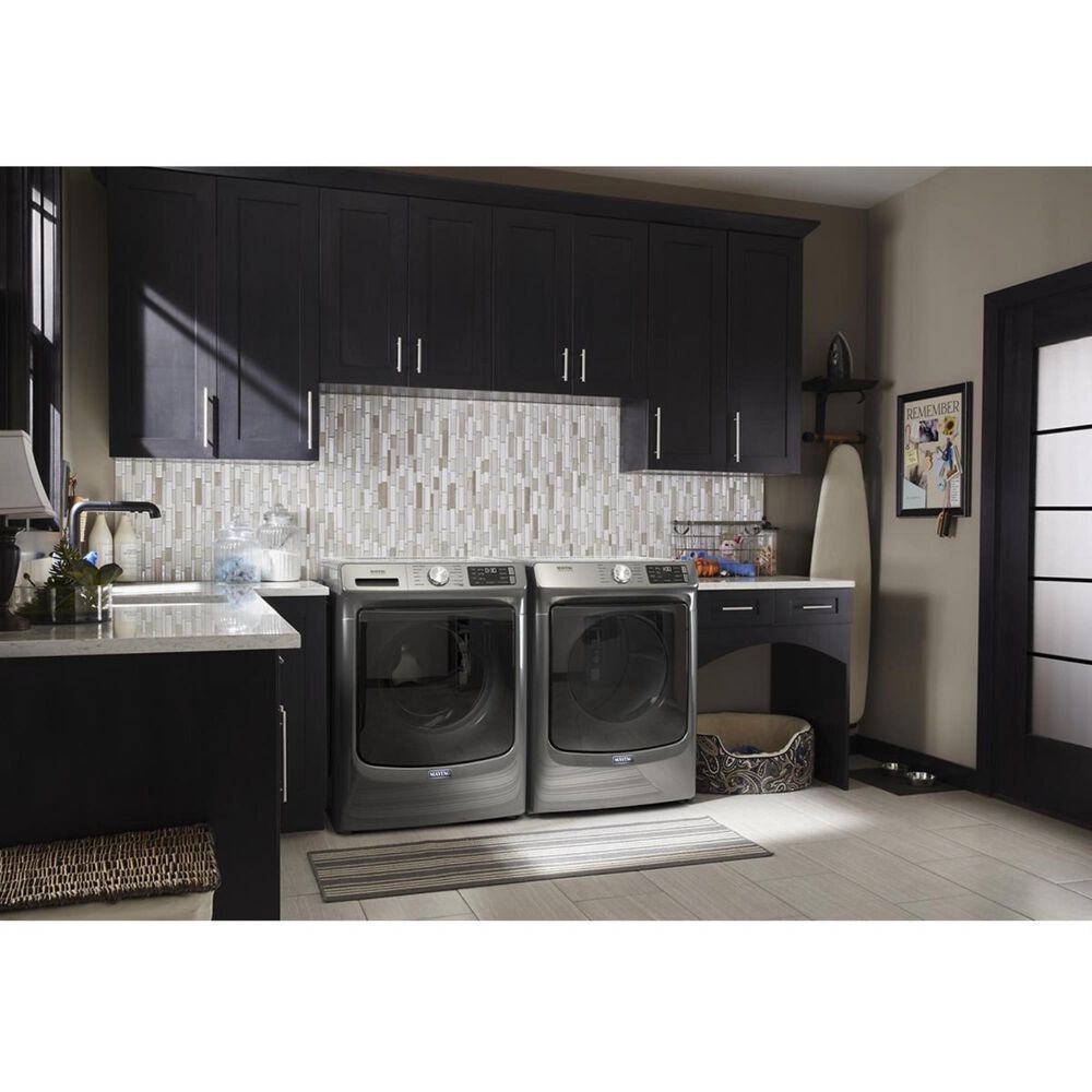 Maytag 7.3 Cu. Ft. Electric Dryer with 12 Dry Cycles in Metallic Slate, , large