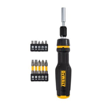 DeWALT 10-PC Ratcheting Screwdriver, , large