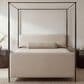 CityLine Viola King Canopy Bed in Beige, , large