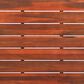 Hearth and Haven Bryan Outdoor Slatted Wood Coffee Table in Mahogany, , large