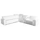 Elran Furniture 6-Piece Power Reclining Sectional in White, , large
