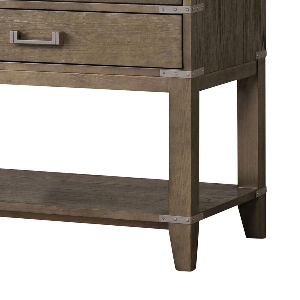 Lexora Home Norwalk 84&quot; Double Bathroom Vanity in Grey Oak with White Cultured Marble Top  and Rectangle Sink, , large