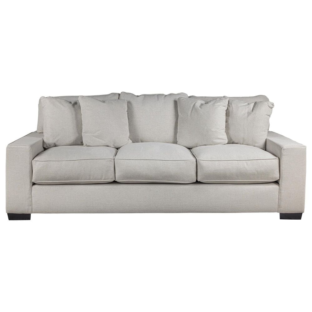 Michael Nicholas Designs Troy Stationary Sofa in Page Pearl, , large