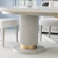 Legacy Classic Miramar 7-Piece Rectangular Dining Set in Oyster and Muted Brass, , large