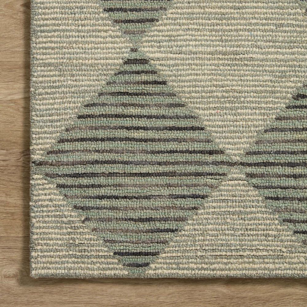 Chris Loves Julia x Loloi Francis 2&#39;6&quot; x 7&#39;6&quot; Spa and Granite Runner, , large