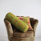 Teak Interiors Botanist 21" x 7" Bolster Throw Pillows in Green, , large