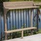 Hearth and Haven Balcony Patio Bar Table in Gray, , large