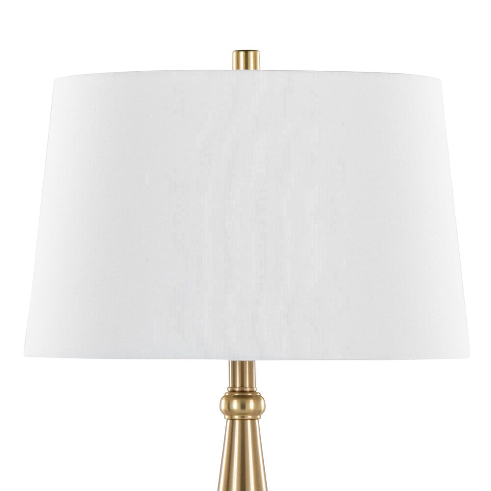 LumiSource Cone Metal Table Lamp in Gold (Set of 2), , large
