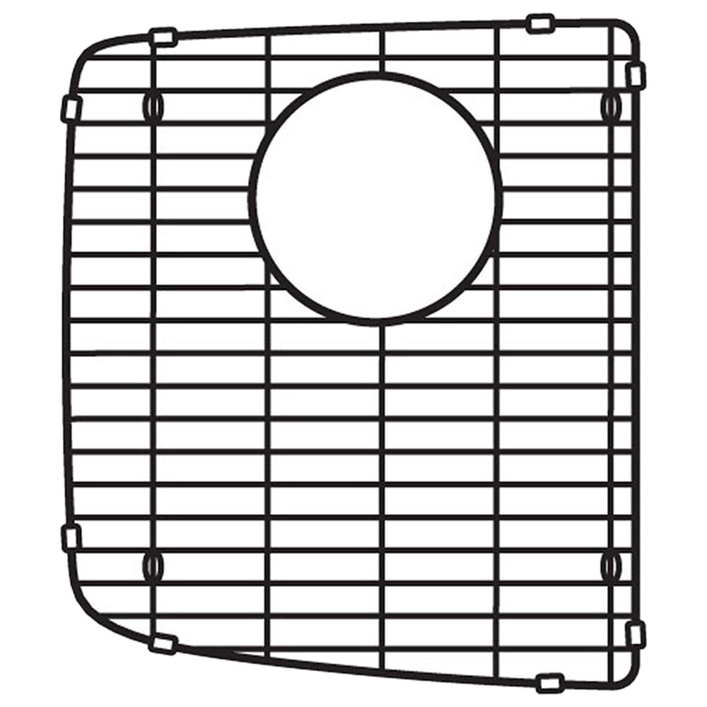 Blanco Valea Bottom Grid for Left Bowl of 50/50 Sinks in Stainless Steel, , large