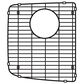 Blanco Valea Bottom Grid for Left Bowl of 50/50 Sinks in Stainless Steel, , large