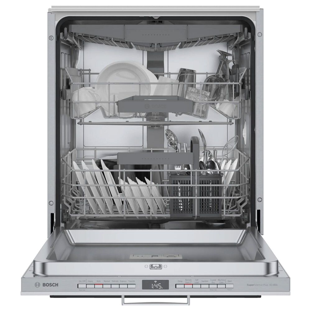 Bosch 800 Series 24&#39;&#39; Built-In Dishwasher with 6 Wash Cycles in Panel Ready, , large