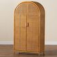 Baxton Studio Paloma 2-Door Large Storage Cabinet in Light Honey, , large