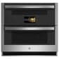 GE Profile 30" Smart Built-In Twin Flex Convection Wall Oven in Stainless Steel, , large