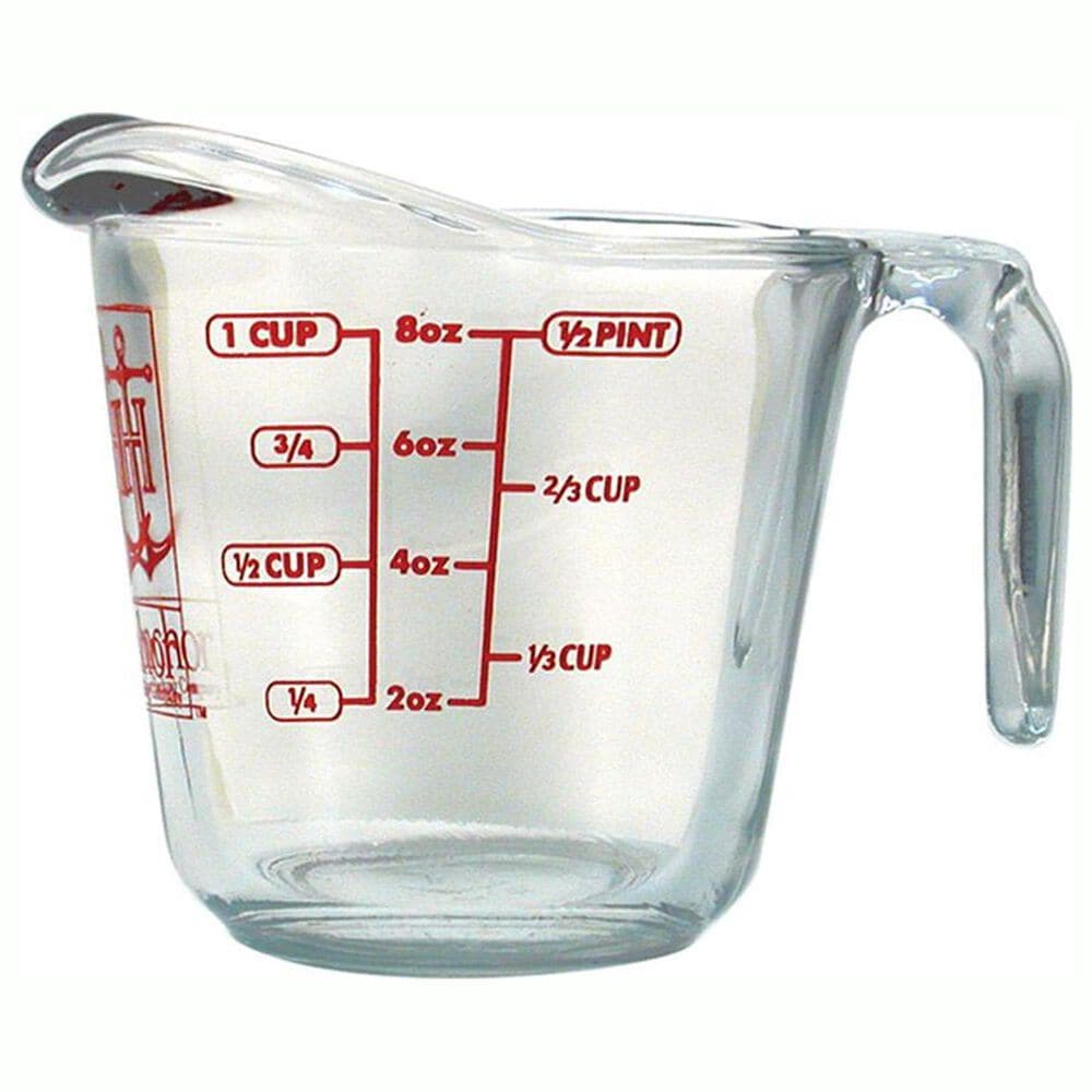 Anchor Hocking 8 Oz. Measuring Cup, , large