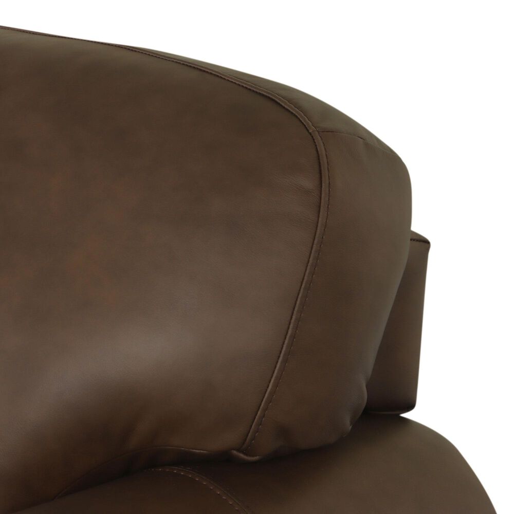 Chateau d'Ax Leather Accent Chair in Brown, , large