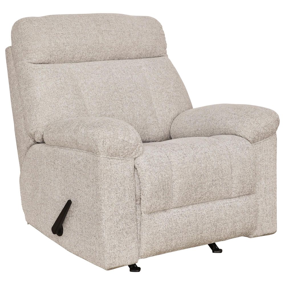 Ashley Hoyne Park Manual Rocker Recliner in Cobble Stone, , large