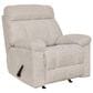 Ashley Hoyne Park Manual Rocker Recliner in Cobble Stone, , large