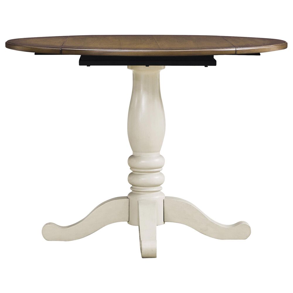 Ashley Wirloni Dining Table in Antique White and Medium Brown - Table Only, , large