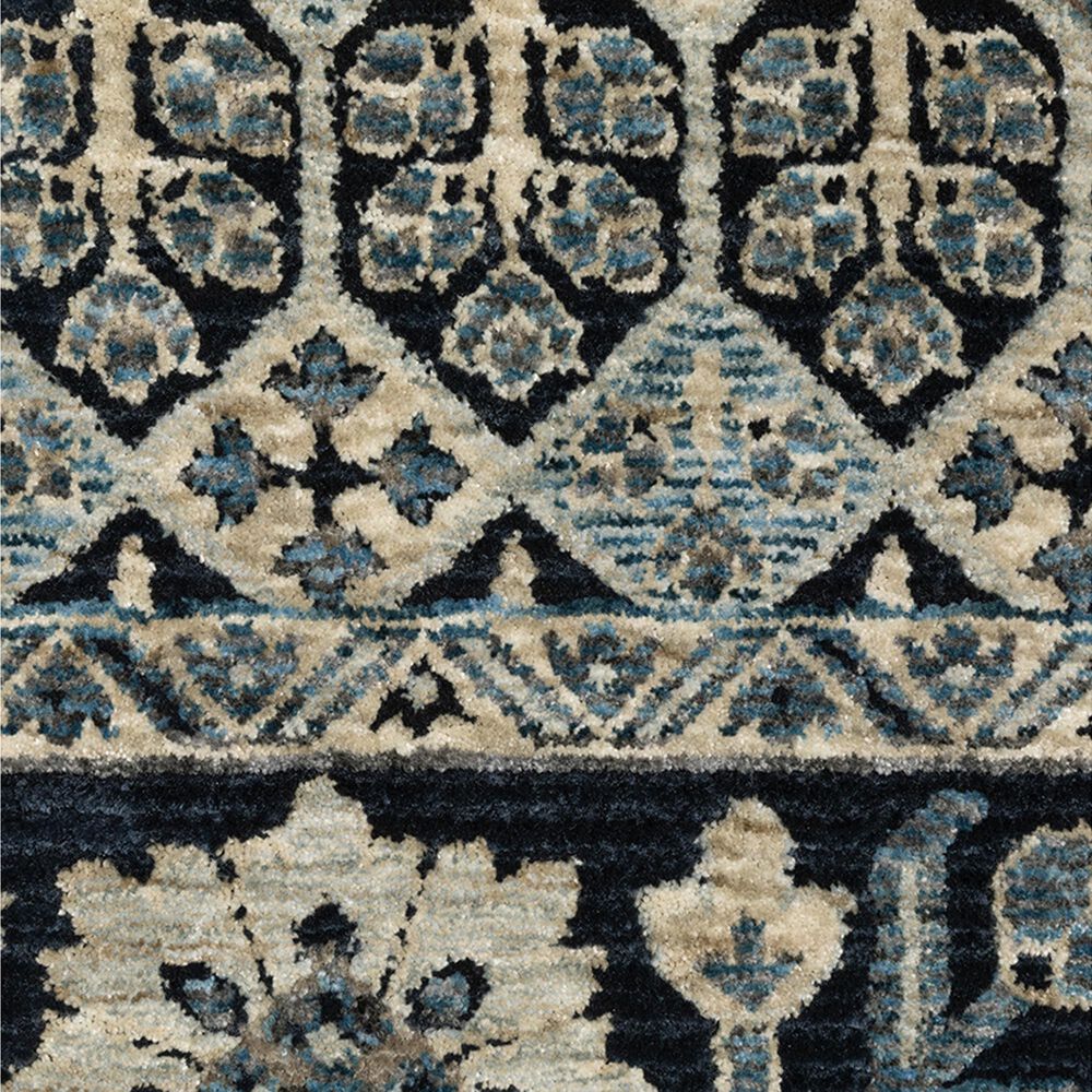 Oriental Weavers Capella Blue and Ivory 7&#39;10&quot; x 10&#39;10&quot; Area Rug, , large