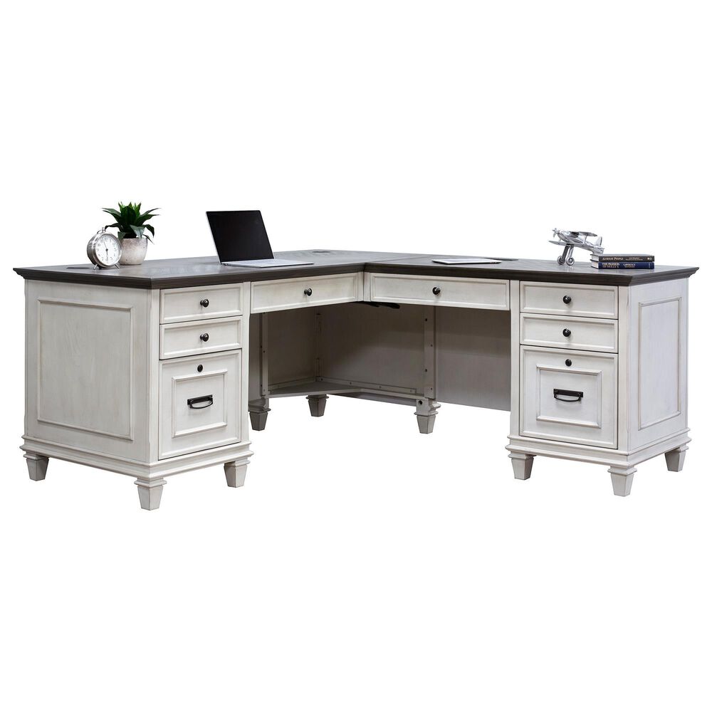 Wycliff Bay Hartford Right Hand Facing L-Shaped Desk, , large
