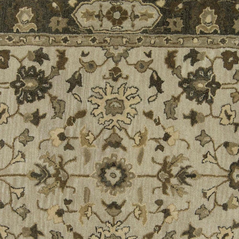 Feizy Eaton 2&#39;6&quot; x 10&#39; Gray Runner, , large