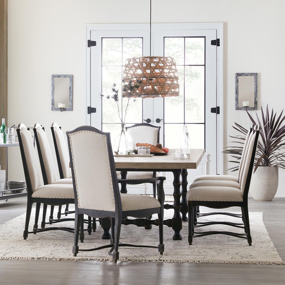 Hooker Furniture Ciao Bella Side Chair in Black &#40;Set of 2&#41;, , large