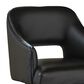 Signature Design by Ashley Tallenger 31" Swivel Barstool with Black Cushion in Dark Brown, , large