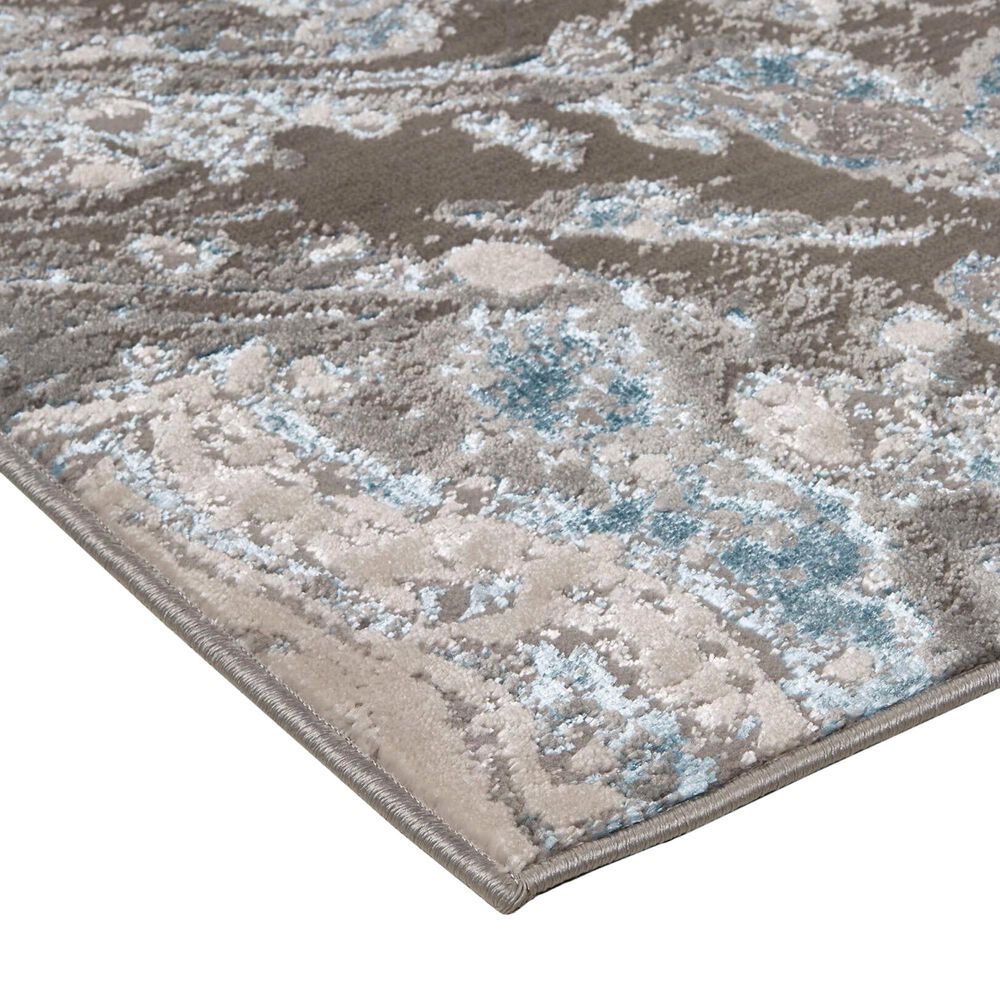 Feizy Azure 10&#39; x 13&#39;2&quot; Silver and Blue Area Rug, , large