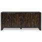 Classic Home Ledro 4-Door Buffet in Dark Brown, , large