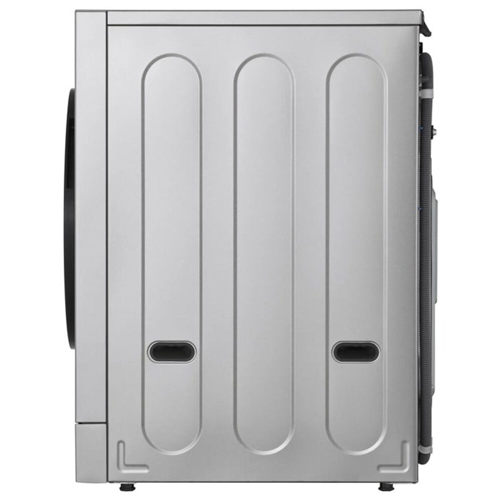 LG 5.8 Cu. Ft. Smart Front Load Washer and 9.0 Cu. Ft. Gas Dryer in Brushed Platinum Steel, , large