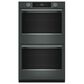 KitchenAid 2-Piece Kitchen Package with Juniper 30" Smart Double Wall Oven and Black 30" Induction Cooktop, , large