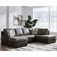 Ashley Castille Way 2-Piece Right Facing Sectional with Chaise in Fossil, , large