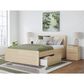 Ashley Onita Full Panel Platform Bed with 2 Side Storage in Natural, , large