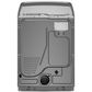 Maytag 5.3 Cu. Ft. Top Load Washer and 7.4 Cu. Ft. Electric Dryer Laundry Pair in Metallic Slate, , large