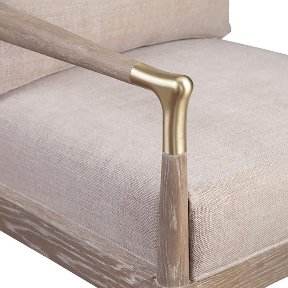 Vintage Furnishings Meyer Accent Chair in Lombardy Fawn, , large