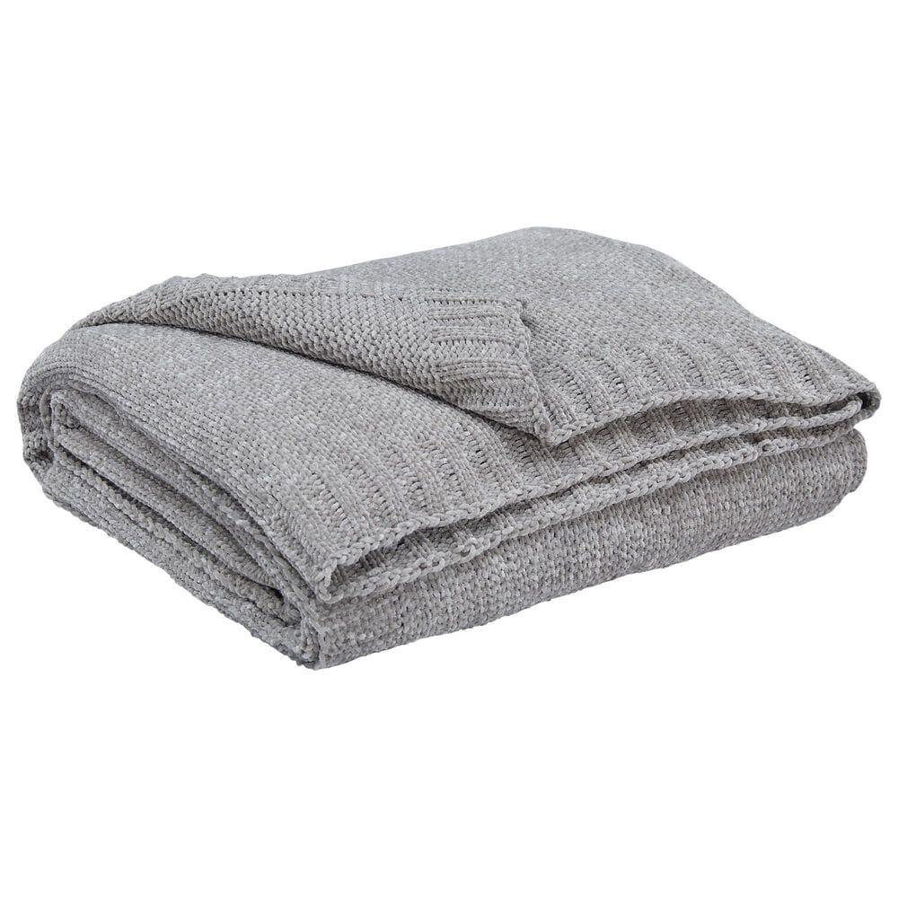 Ashley Anawood 50" x 60" Throw in Gray, , large