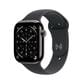 Apple Watch Series 11 (GPS+Cellular) 46mm Titanium Case with Black Sport Band - M/L - Slate - (2025), , large
