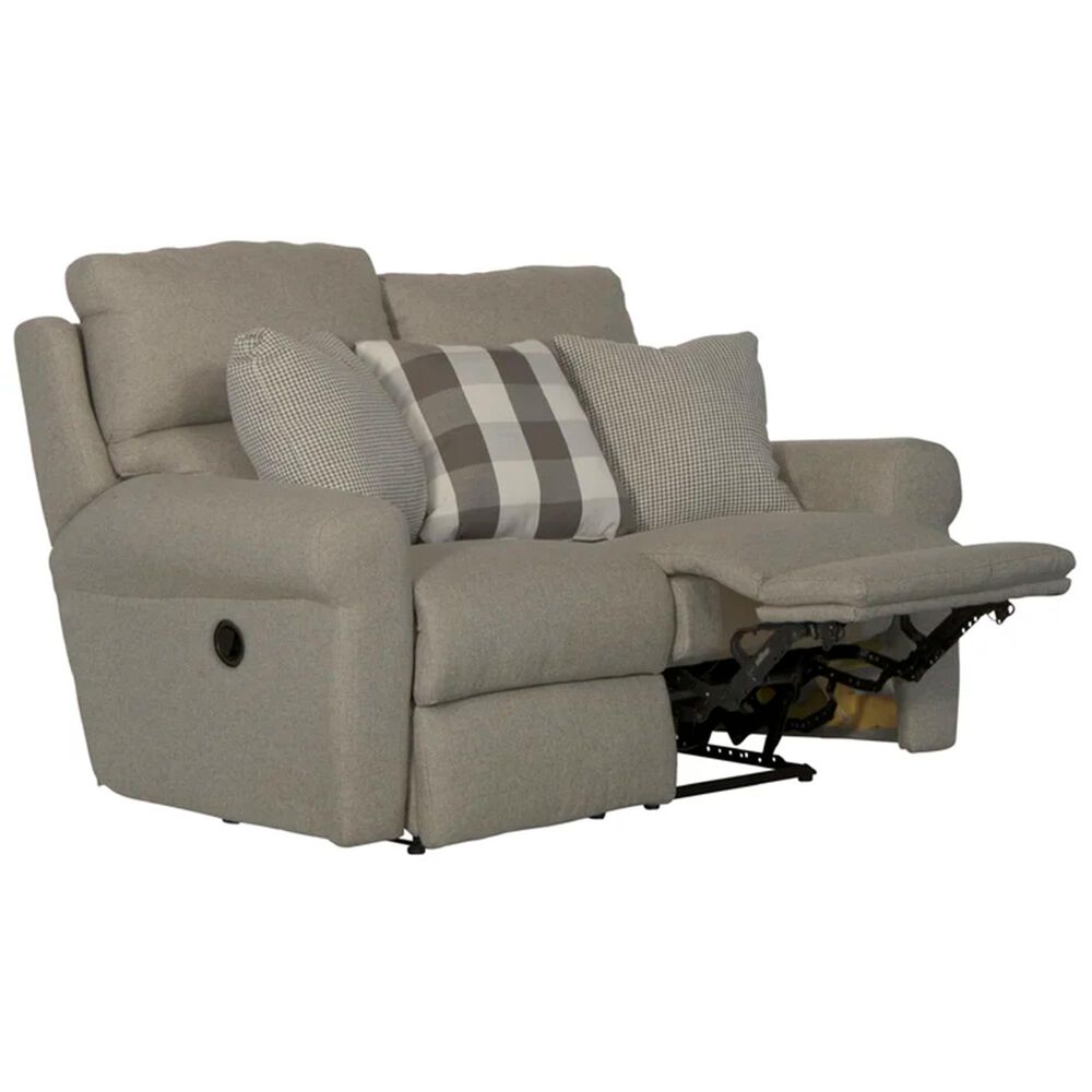 Catnapper Westport Lay Flat Manual Reclining Loveseat in Bisque, , large